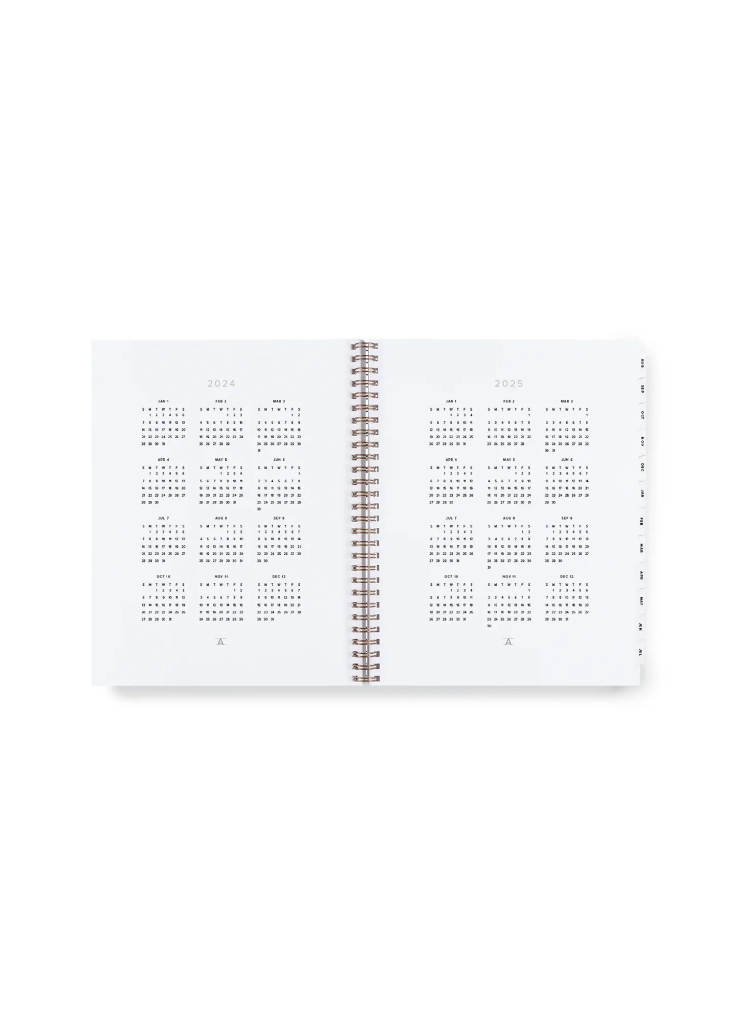 2024-2025 Appointed Year Task Planner - Natural Linen