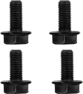 4 Pcs 8mm Bicycle Crank Bolts Bike Bottom Bracket Fixing Bolts M8 x 18mm Bottom Bracket Screws Parts for Mountain Bike Road Bike MTB