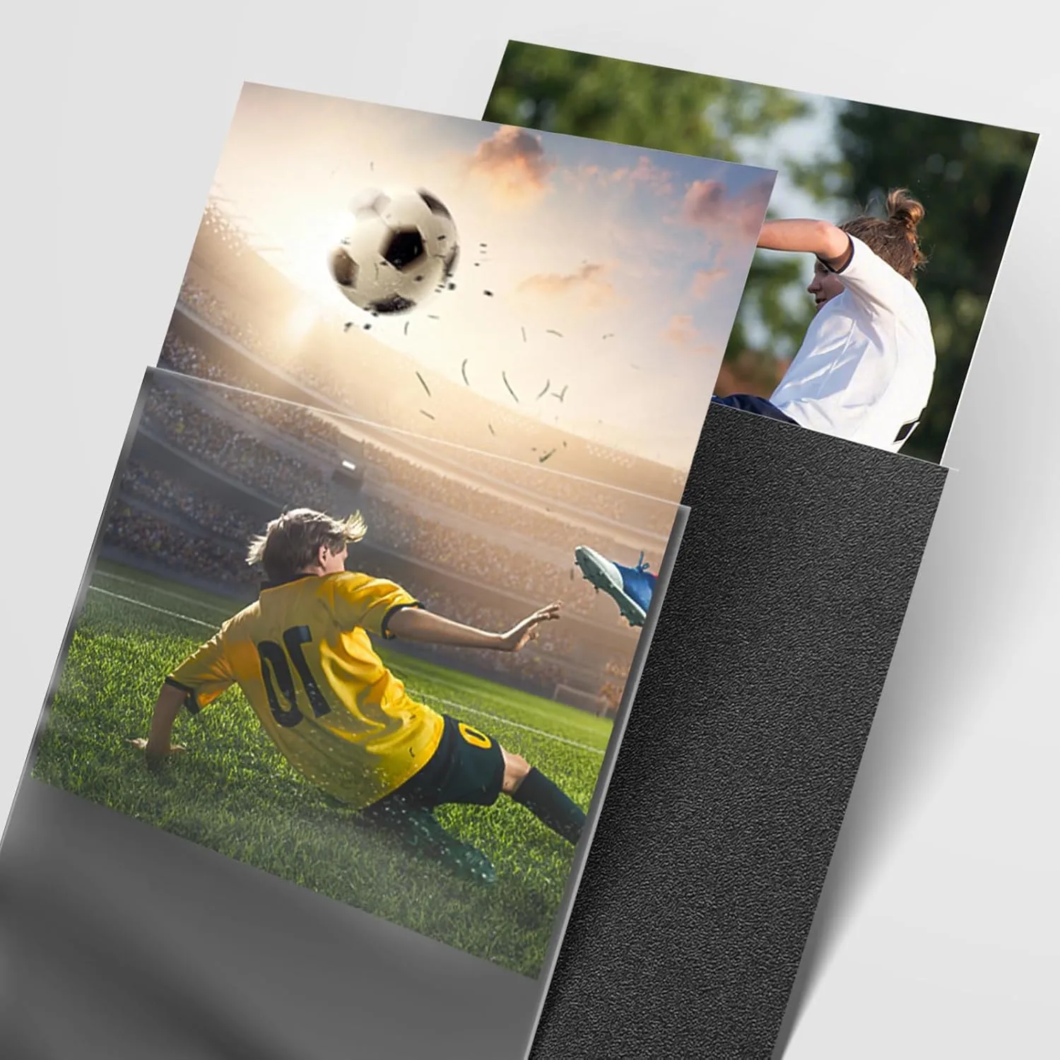 500 Pcs Black Card Sleeves Toploaders for Trading Card, Soft Penny Card Sleeves Card Protectors Plastic Card Holders Fit for MTG, Baseball Card, Sports Cards, Game Card Standard Cards