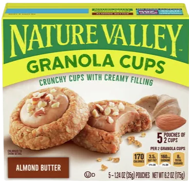 Almond Butter Granola Cups 5CT