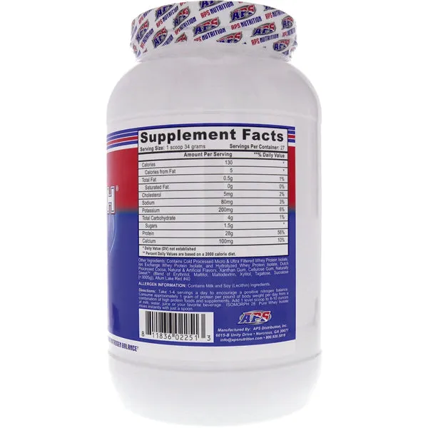 APS Isomorph 28 Pure Whey Isolate 2lbs