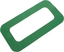 balacoo Inflatable Paddleboard Fin Base Edge Guard Self Adhesive PVC Protective Sticker for Surfing Kayak Fin Base Easy DIY Installation Durable Non Slip Design Green