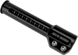 Bike Stem Raiser Handlebar Extender by Delta Cycle - Increases Bar Height Up to 4.6" - Riser Adapter for Mountain Bike (MTB), Hybrid, Road Bike, with Durable Aluminum Construction