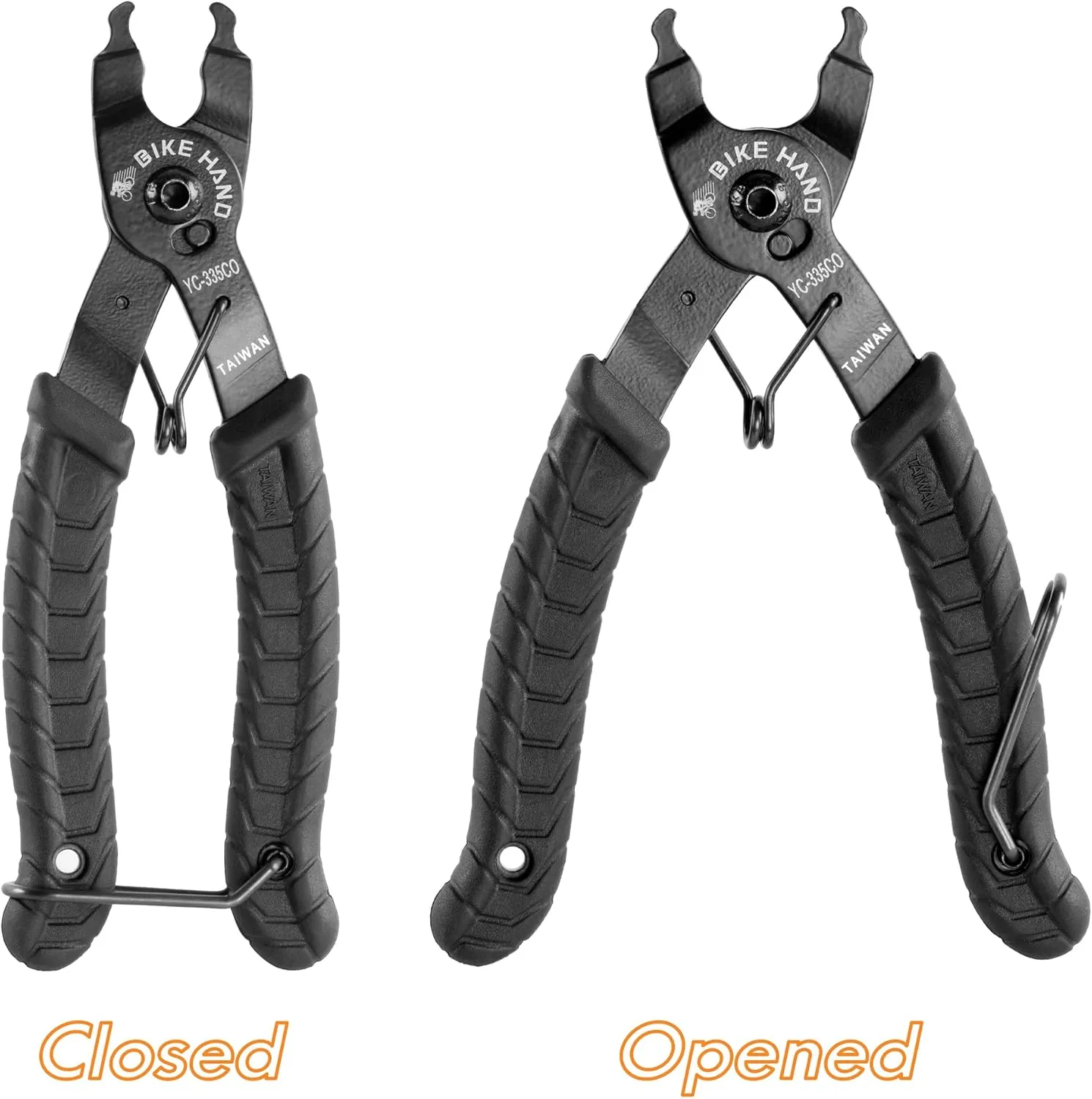 BIKEHAND Bike Bicycle Chain Master Link Pliers Tool - MTB Road Quick Link Remover Removal - Compatible with All Brands: for Shimano Sram KMC Chain
