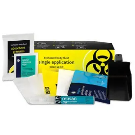 Biohazard Body Spill Disposal Kit - 1 Application