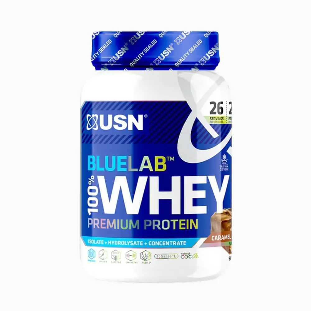 Blue Lab Whey Protein Powder USN - 908g