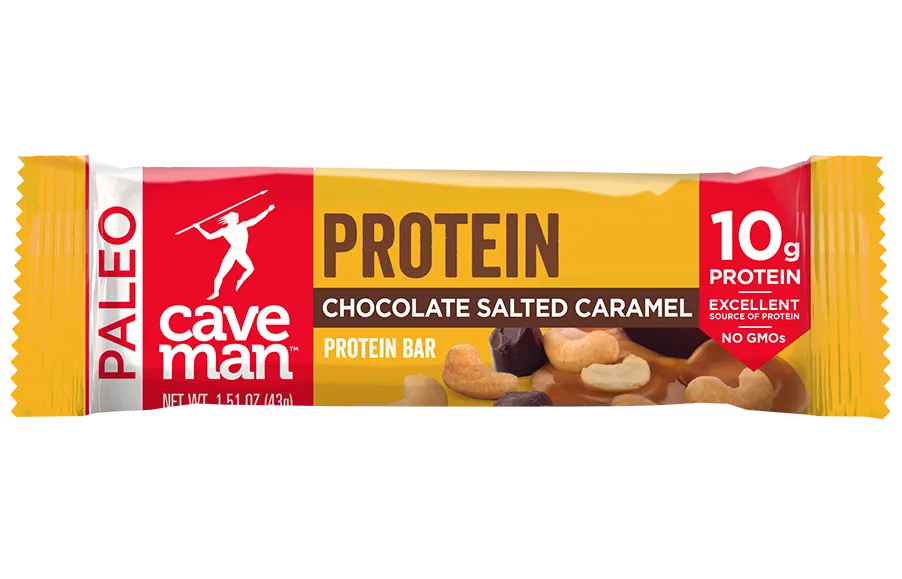 Chocolate Salted Caramel Protein Bars