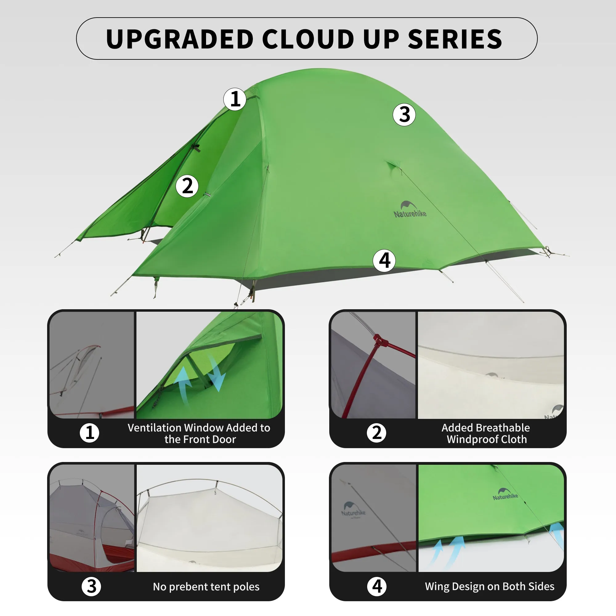 Cloud Up Base 2 Backpacking Tent
