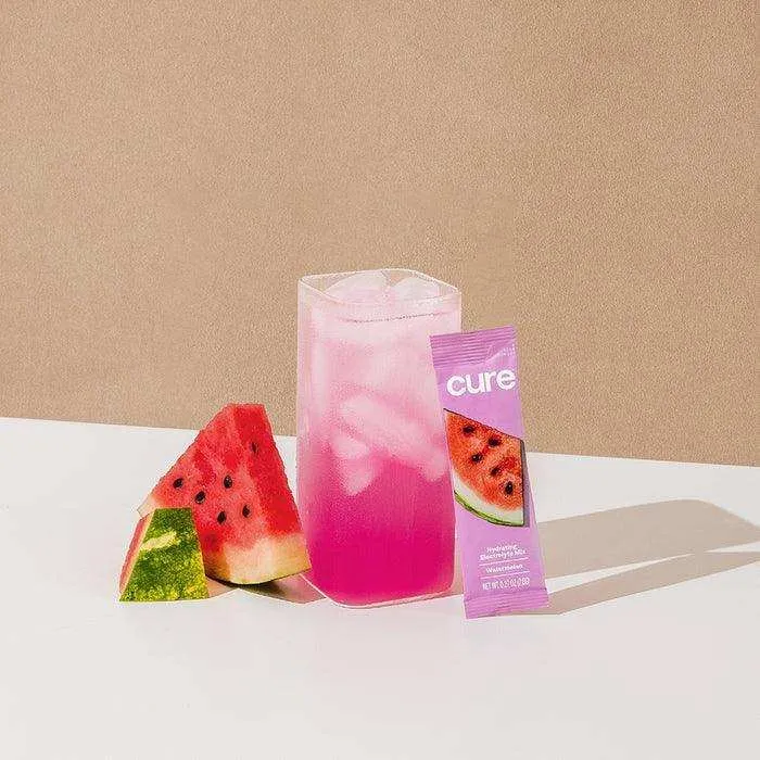 Cure Hydrating Electrolyte Drink Mix - Watermelon