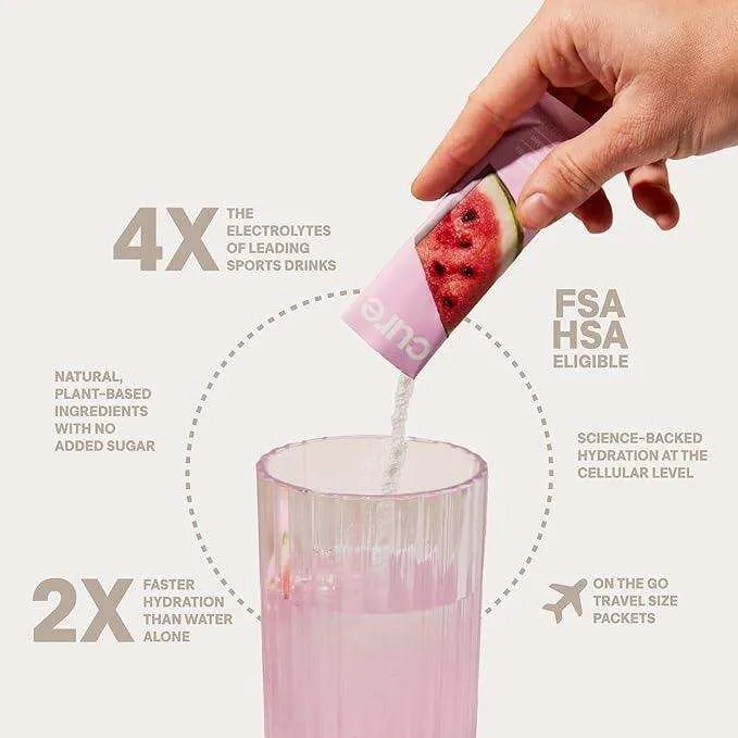 Cure Hydrating Electrolyte Drink Mix - Watermelon