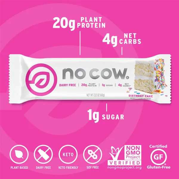 D's Naturals No Cow Protein Bar 4pk