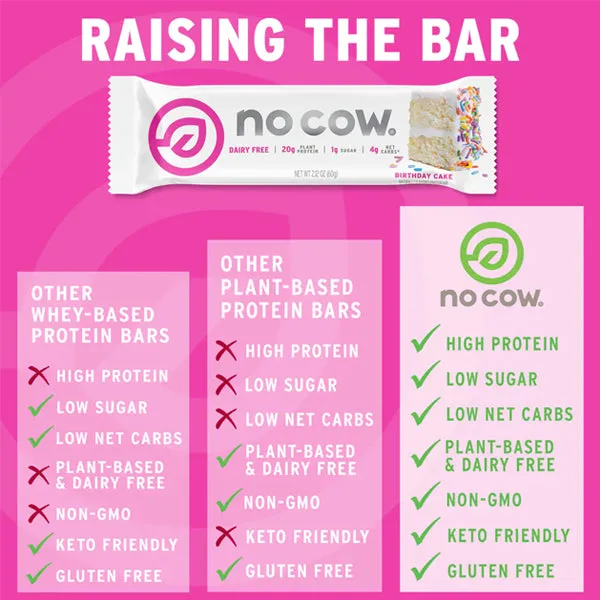 D's Naturals No Cow Protein Bar 4pk