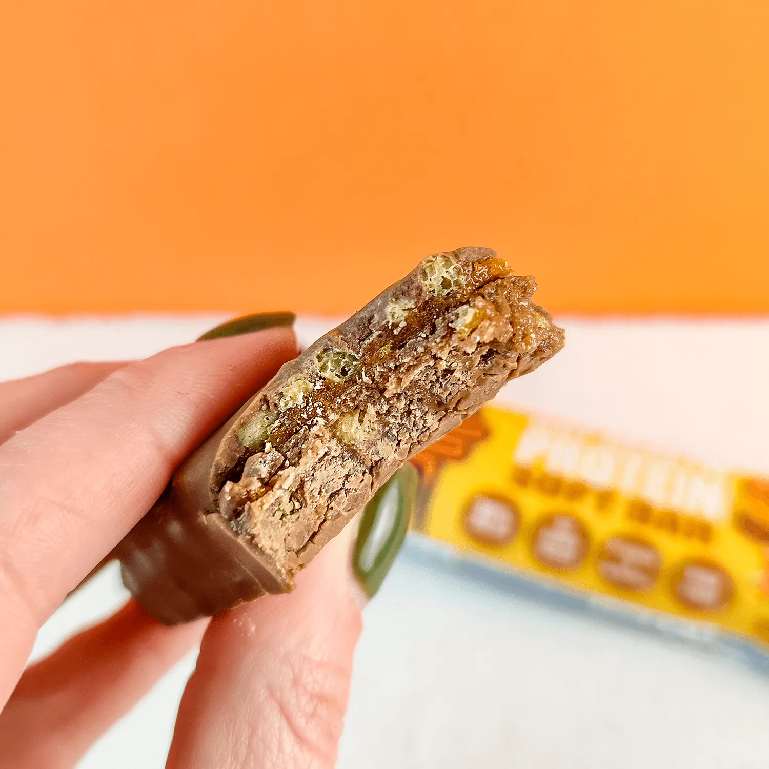 Gut Health & Protein Bar (Caramel & Crispies Choco)
