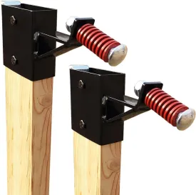Highwild 2x4 Target Hanger | Target Stand Base | Adjustable Height Steel Post | AR500 Steel Gong Targets Conversion Adapter