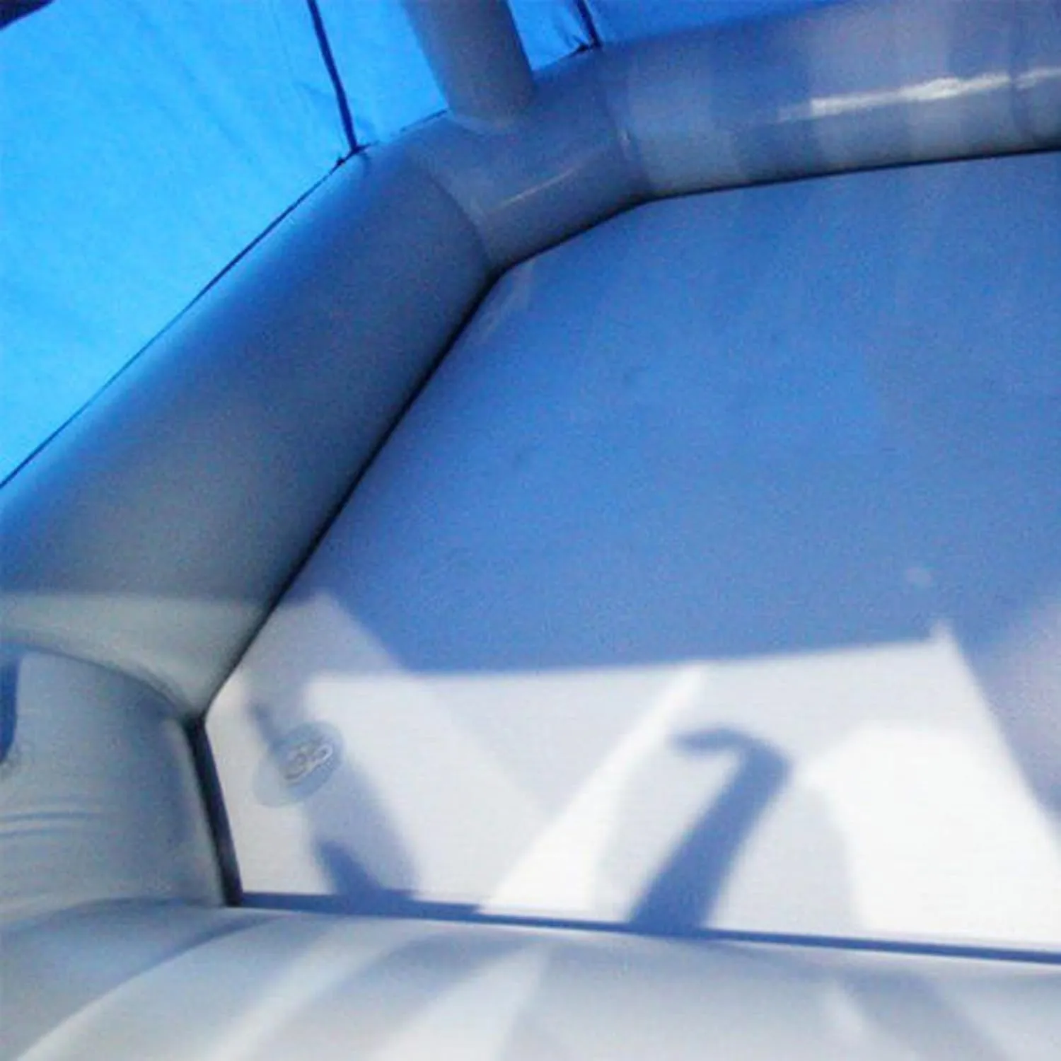 Inflatable Floating Tent Family Camping Shoal Water Raft Tent Inflatable Fishing Boat