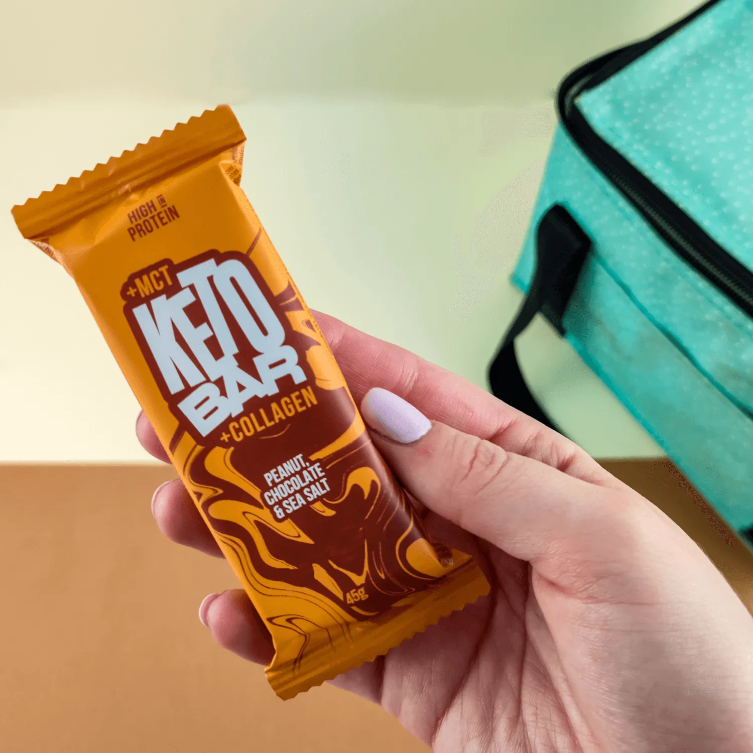 Keto Collagen Bar - Peanut, Chocolate & Sea Salt