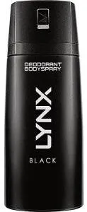 Lynx Deodorant Body Spray Black 150 ml