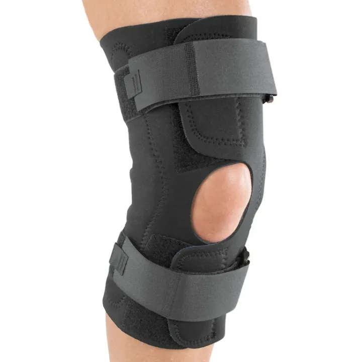 McKesson Wraparound Knee Brace, Hook-n-Loop Strap Closure with D-Rings Left or Right Knee