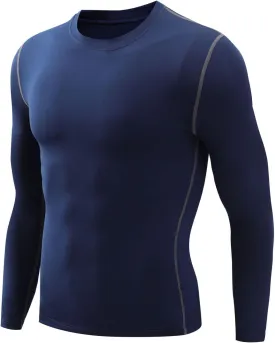 Men's Thermal Subzero Fleece Compression Long Sleeve T-Shirt
