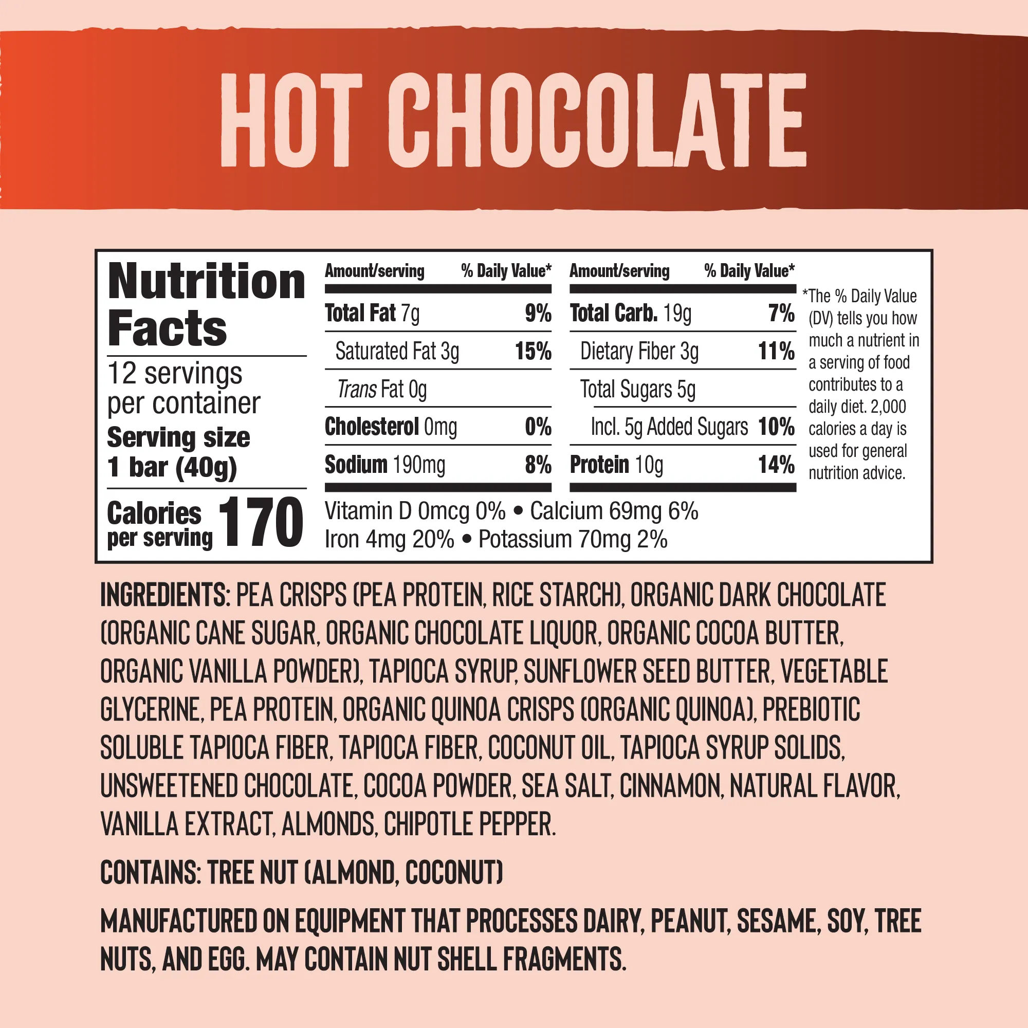 Mezcla Hot Chocolate Bars - 12 bars x 1.4 oz case