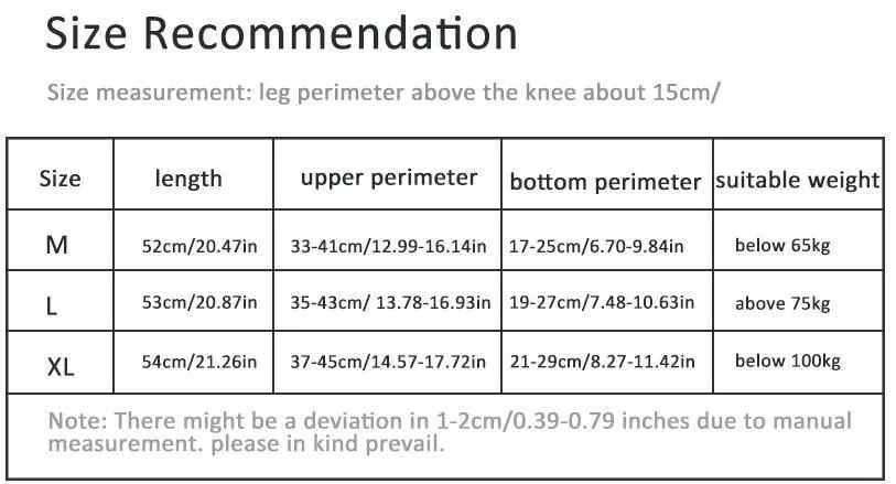 Pro Sports Antiskid Long Knee Support Brace Protector