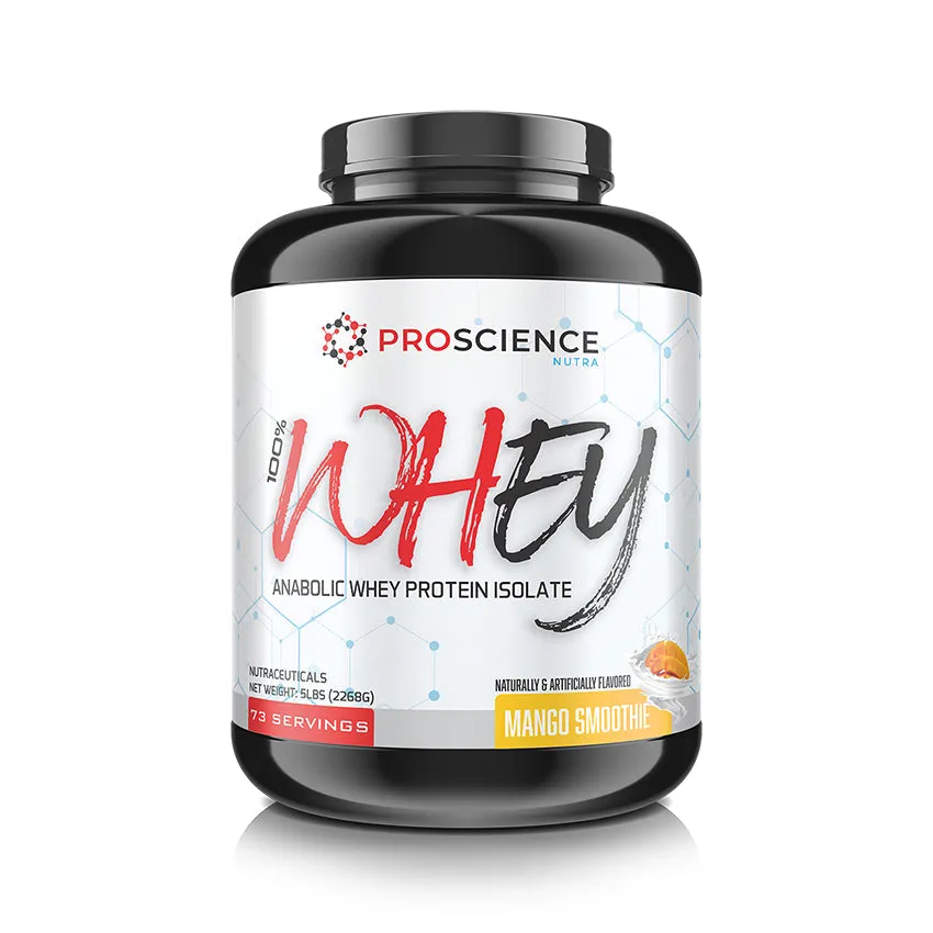 ProScience Nutra 100% WHEY Anabolic Whey Protein Isolate