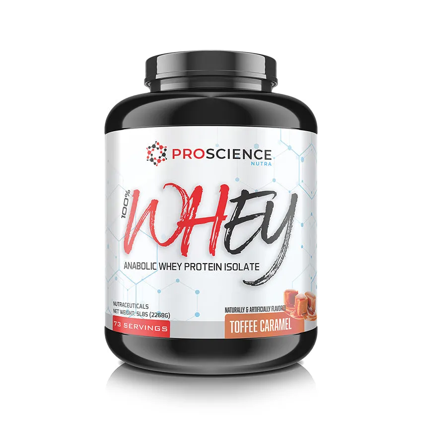 ProScience Nutra 100% WHEY Anabolic Whey Protein Isolate