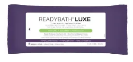 ReadyBath LUXE Total Body Cleansing Heavyweight Washcloths, Scented, 192 Count