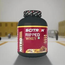 Scitron Nitro Series Ripped Whey (Chocolate Fudge Brownie) 43 Servings