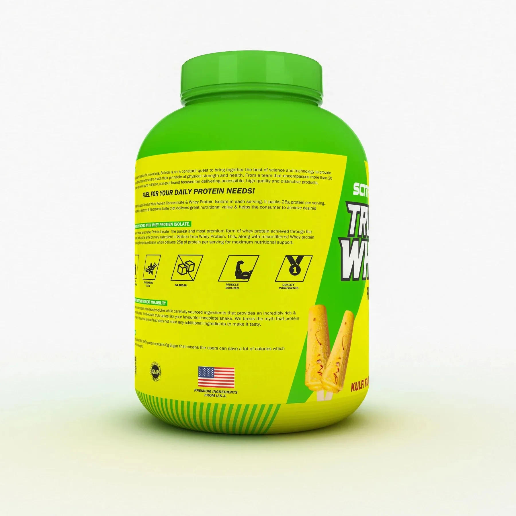 Scitron True Whey - (Kulfi) Protein Powder