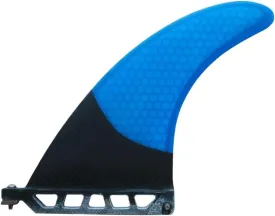 Surf Board Yep.surf Longboard Fin 6 Inch Fiberglass Sup Fin Honeycomb Single Fin Paddleboard Fin(Blue 6 inch)
