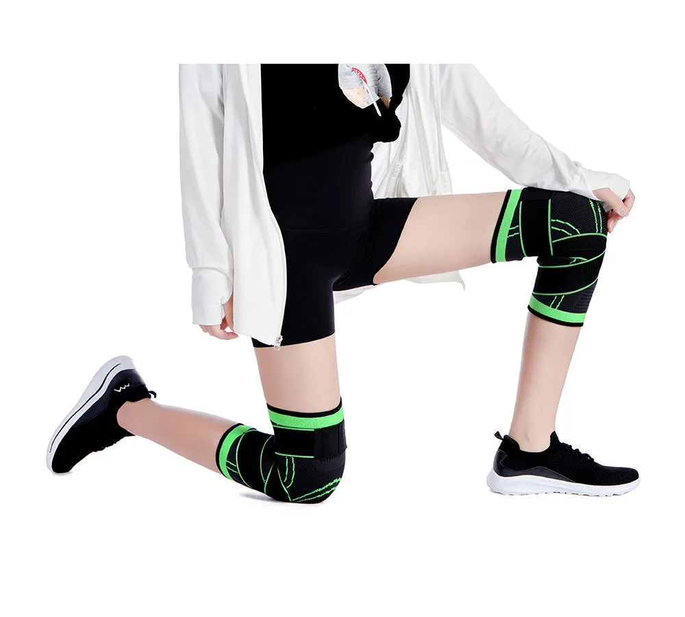 TARRAMARRA® Weaving 3D Knee Brace Support One Pair