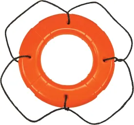 Taylor Made Products 569 USCG Polyethylene Foam Life Ring (24", Orange)