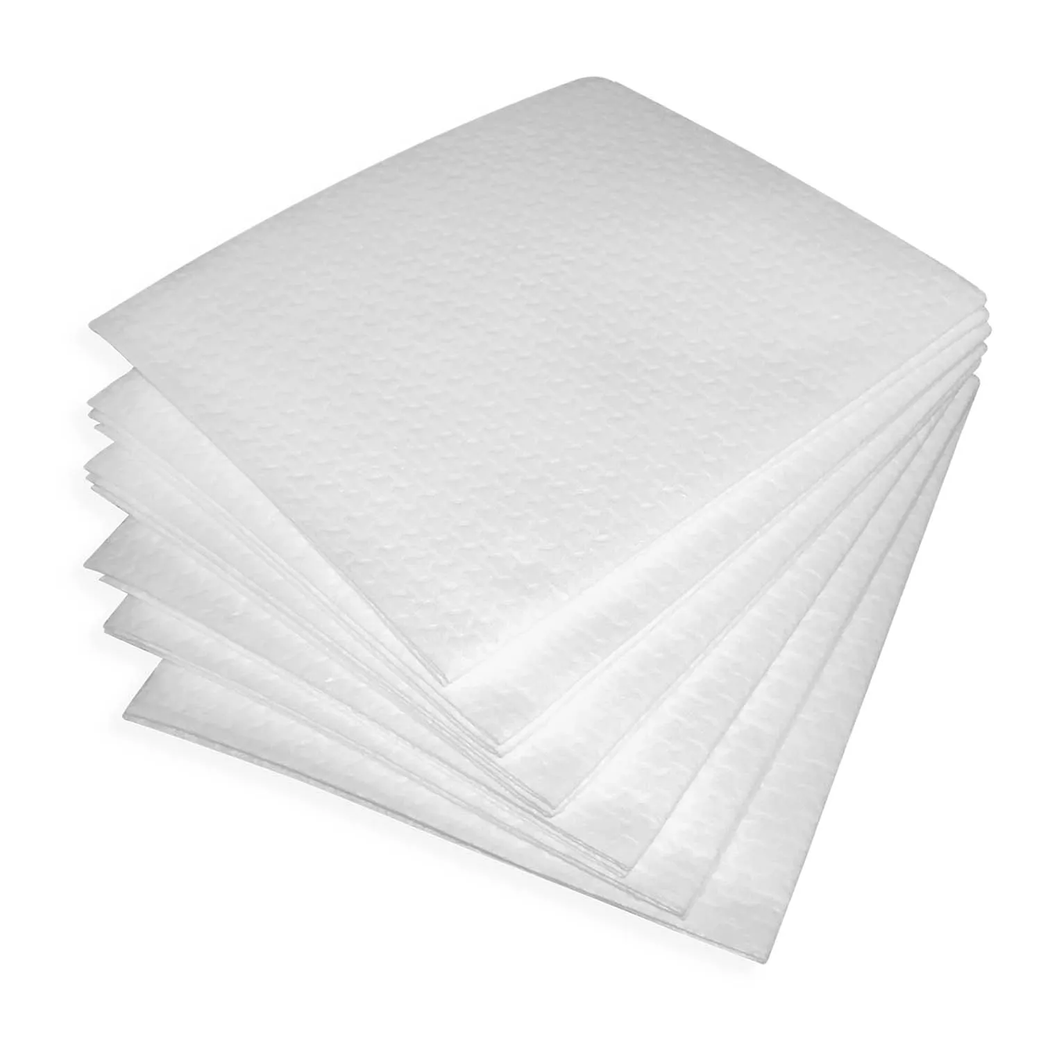 TENA Dry Washcloths, Dry Disposable Wipes, 10"x13", 50 Count
